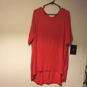 Red lularoe t-shirt